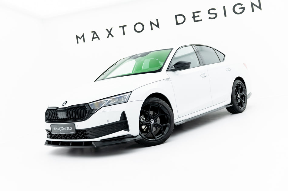 Frontspoiler Lippe, Seitenschweller, Heckdiffusor Skoda Octavia Sportline Liftback / Combi MK4 Facelift