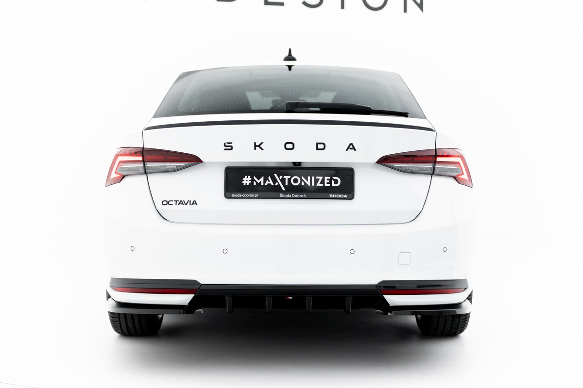 Frontspoiler Lippe, Seitenschweller, Heckdiffusor Skoda Octavia Sportline Liftback / Combi MK4 Facelift