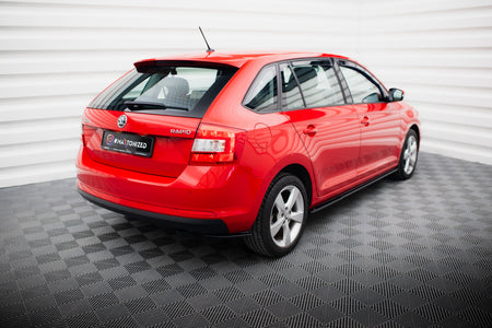 Frontspoiler Lippe, Seitenschweller, Heckdiffusor Skoda Rapid Spaceback