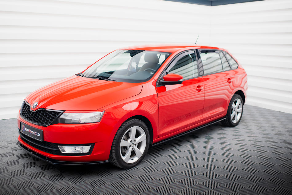 Frontspoiler Lippe, Seitenschweller, Heckdiffusor Skoda Rapid Spaceback