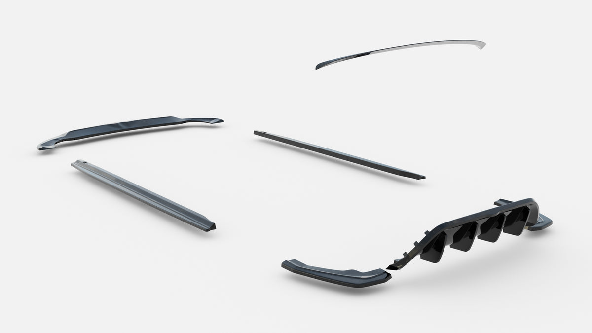 Frontspoiler Lippe, Seitenschweller, Heckdiffusor Skoda Scala MK1