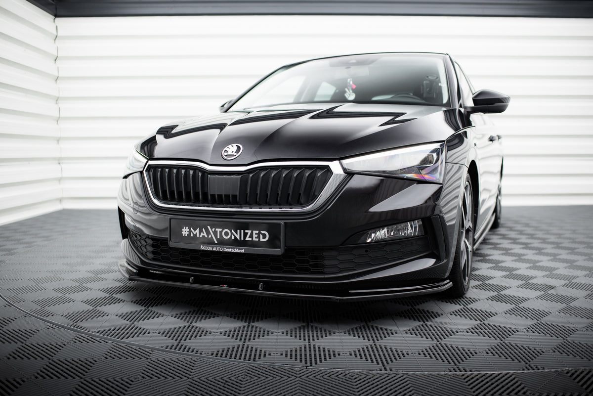 Frontspoiler Lippe, Seitenschweller, Heckdiffusor Skoda Scala MK1