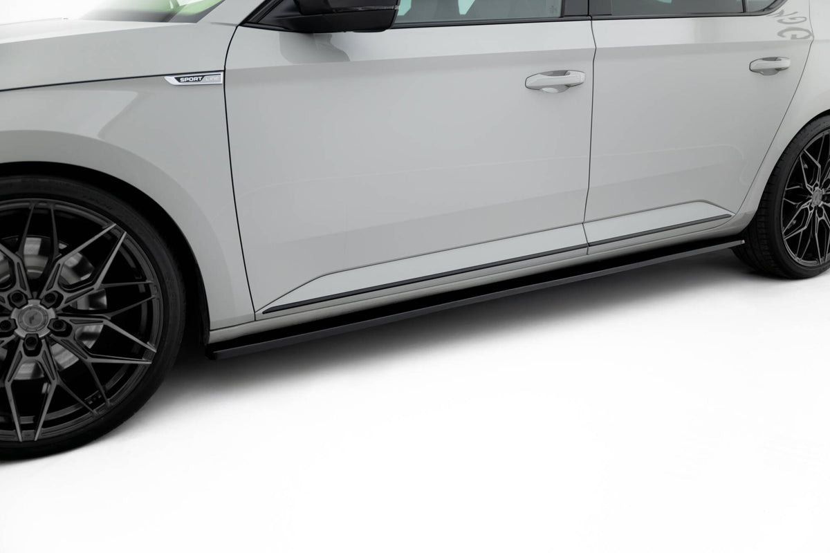 Frontspoiler Lippe, Seitenschweller, Heckdiffusor Skoda Superb Liftback MK3