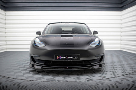Frontspoiler Lippe, Seitenschweller und Heckdiffusor Satz Tesla Model 3