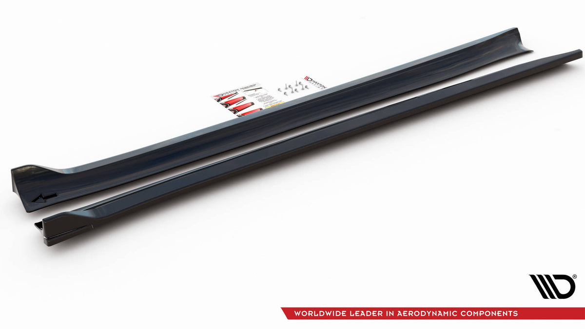Frontspoiler Lippe, Seitenschweller und Heckdiffusor Satz Tesla Model 3