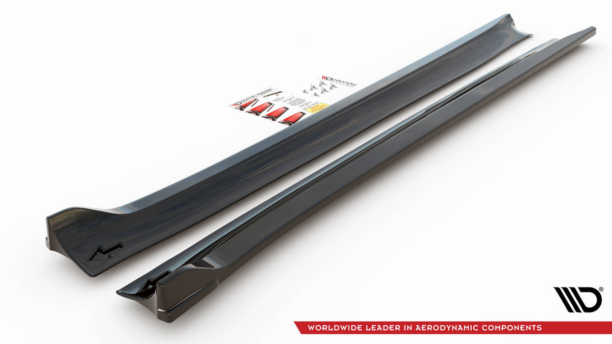 Frontspoiler Lippe, Seitenschweller und Heckdiffusor Satz Tesla Model 3