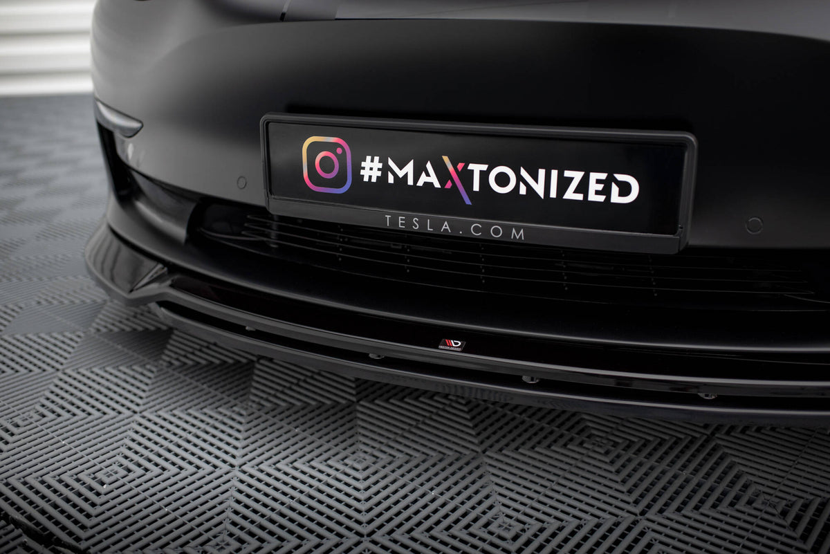Frontspoiler Lippe, Seitenschweller und Heckdiffusor Satz Tesla Model 3