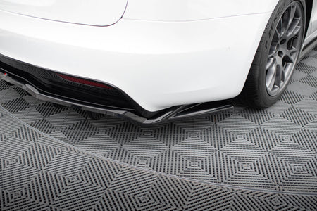Frontspoiler Lippe, Seitenschweller und Heckdiffusor Satz Tesla Model S Plaid Mk1 Facelift