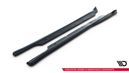 Frontspoiler Lippe, Seitenschweller und Heckdiffusor Satz Tesla Model S Plaid Mk1 Facelift