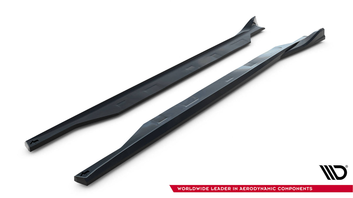 Frontspoiler Lippe Tesla Model X Mk1 Facelift & Seitenschweller & Heckdiffusor
