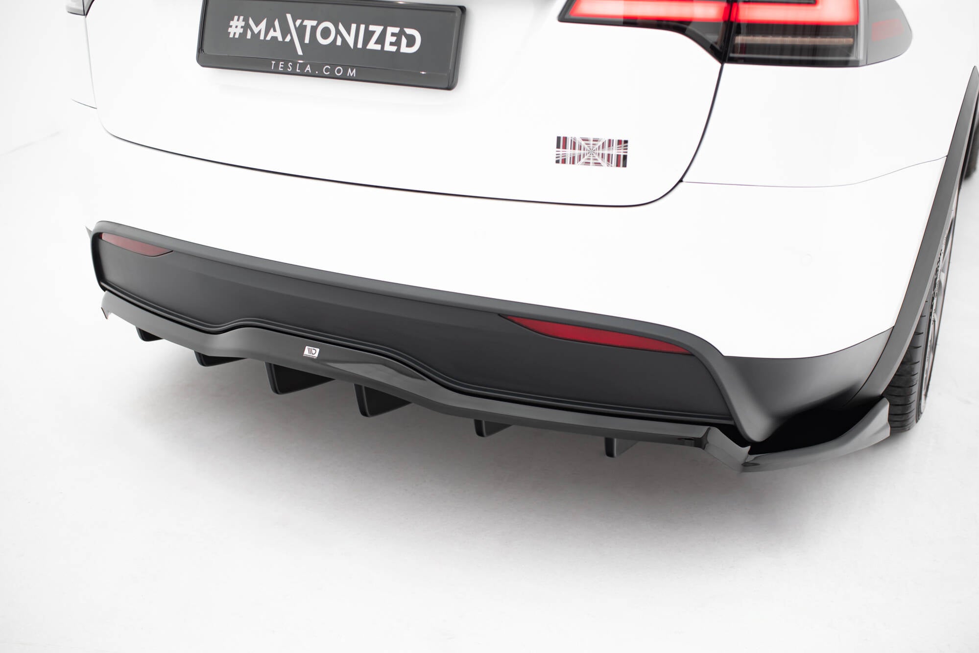 Frontspoiler Lippe Tesla Model X Mk1 Facelift & Seitenschweller & Heckdiffusor