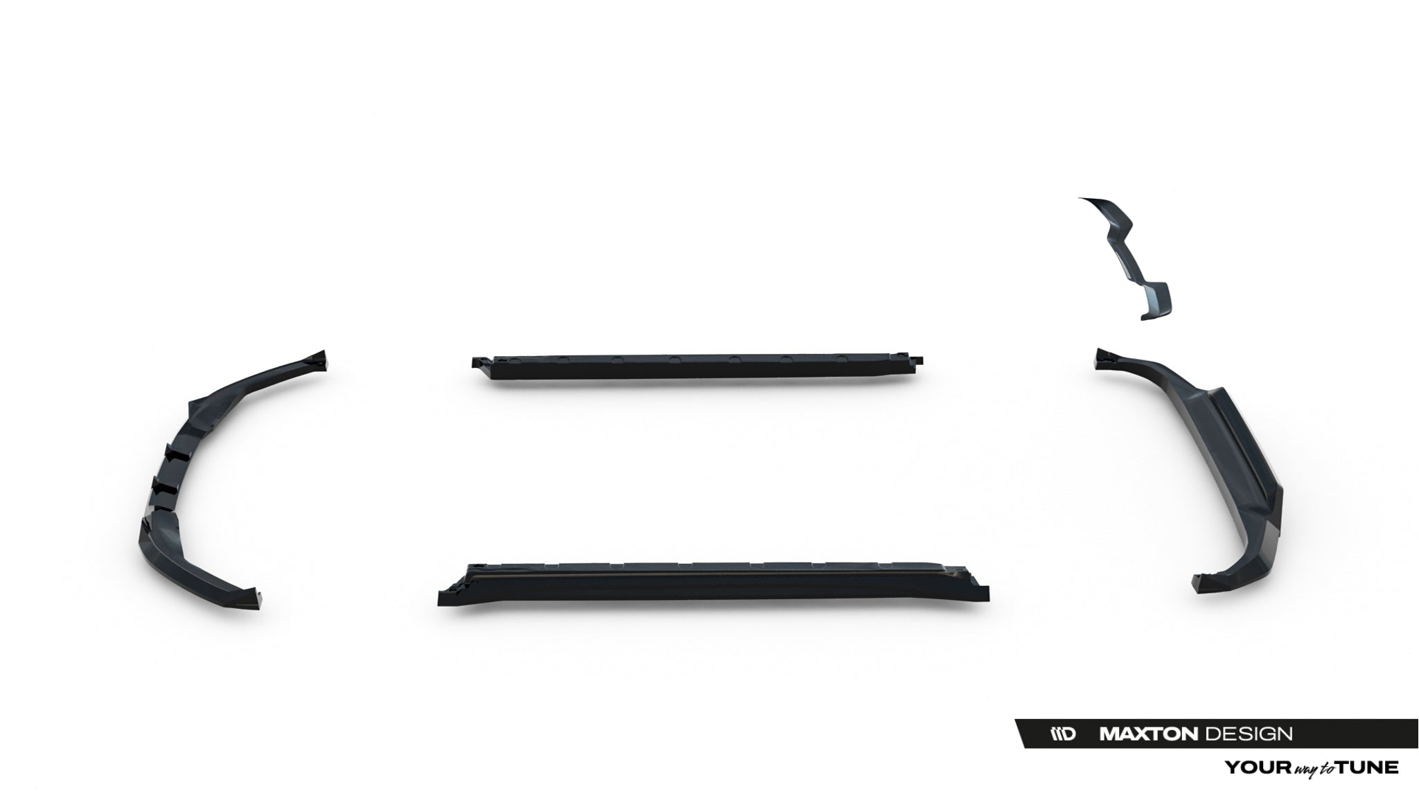 Frontspoiler Lippe, Seitenschweller, Heckdiffusor Toyota C-HR MK2