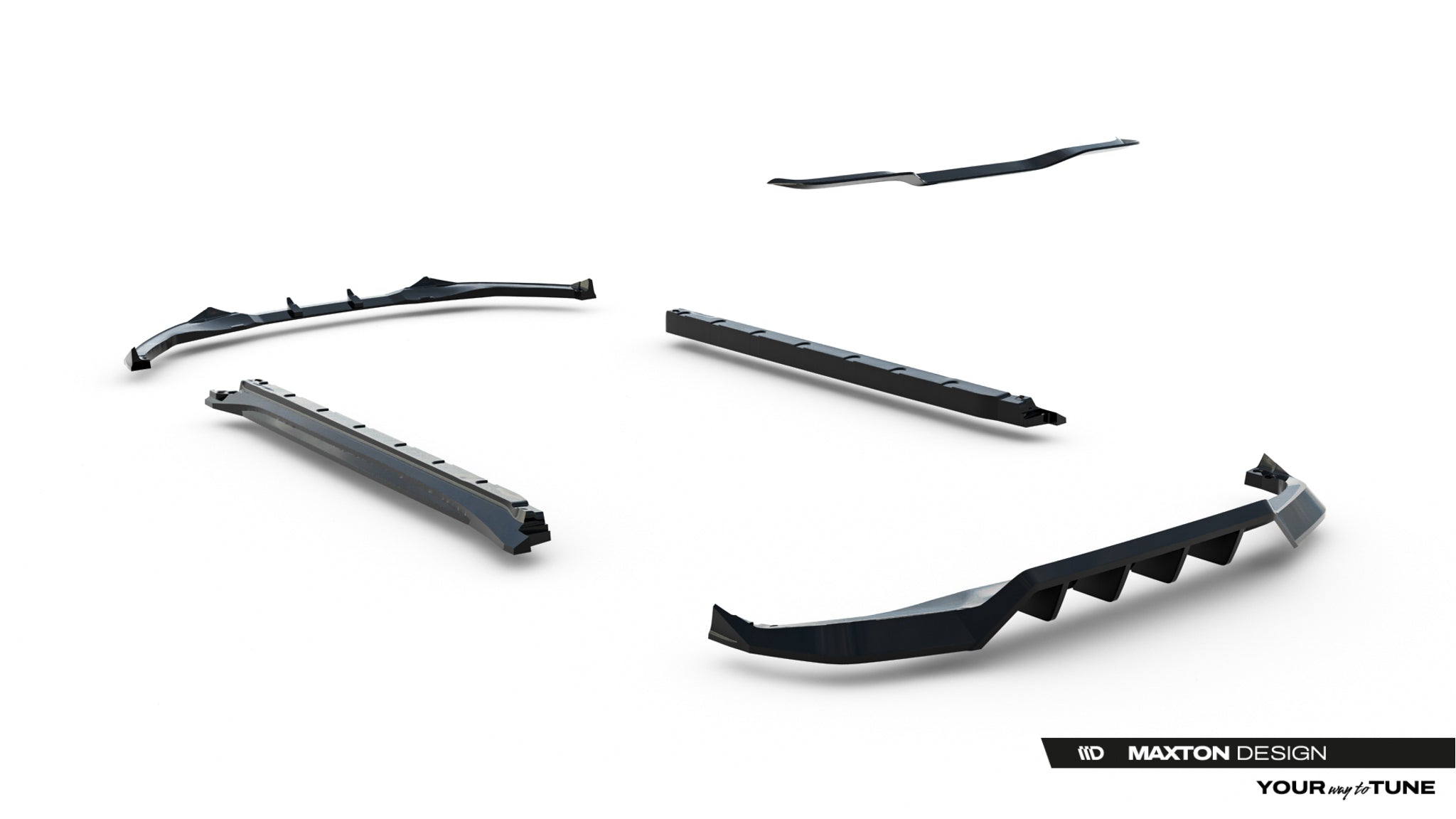 Frontspoiler Lippe, Seitenschweller, Heckdiffusor Toyota C-HR MK2
