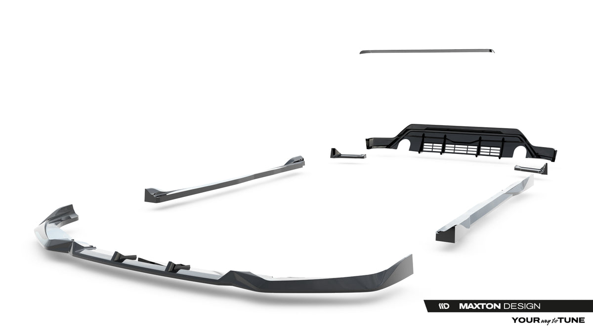 Frontspoiler Lippe, Seitenschweller, Heckdiffusor Toyota GR Yaris MK4 Facelift