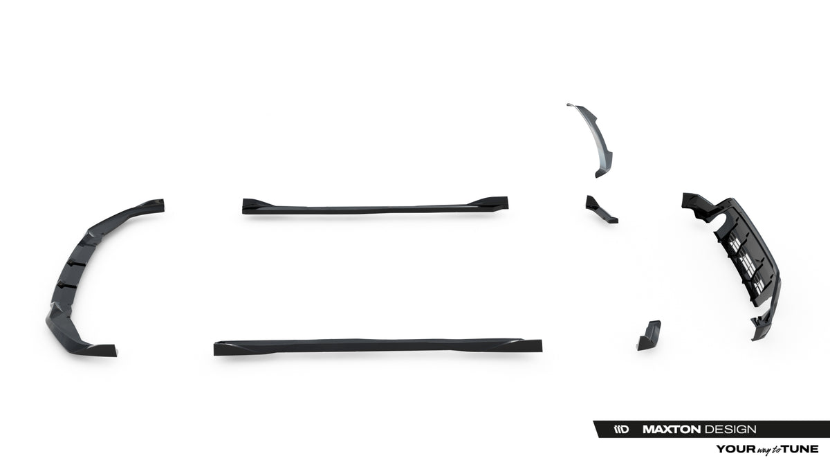 Frontspoiler Lippe, Seitenschweller, Heckdiffusor Toyota GR Yaris MK4 Facelift