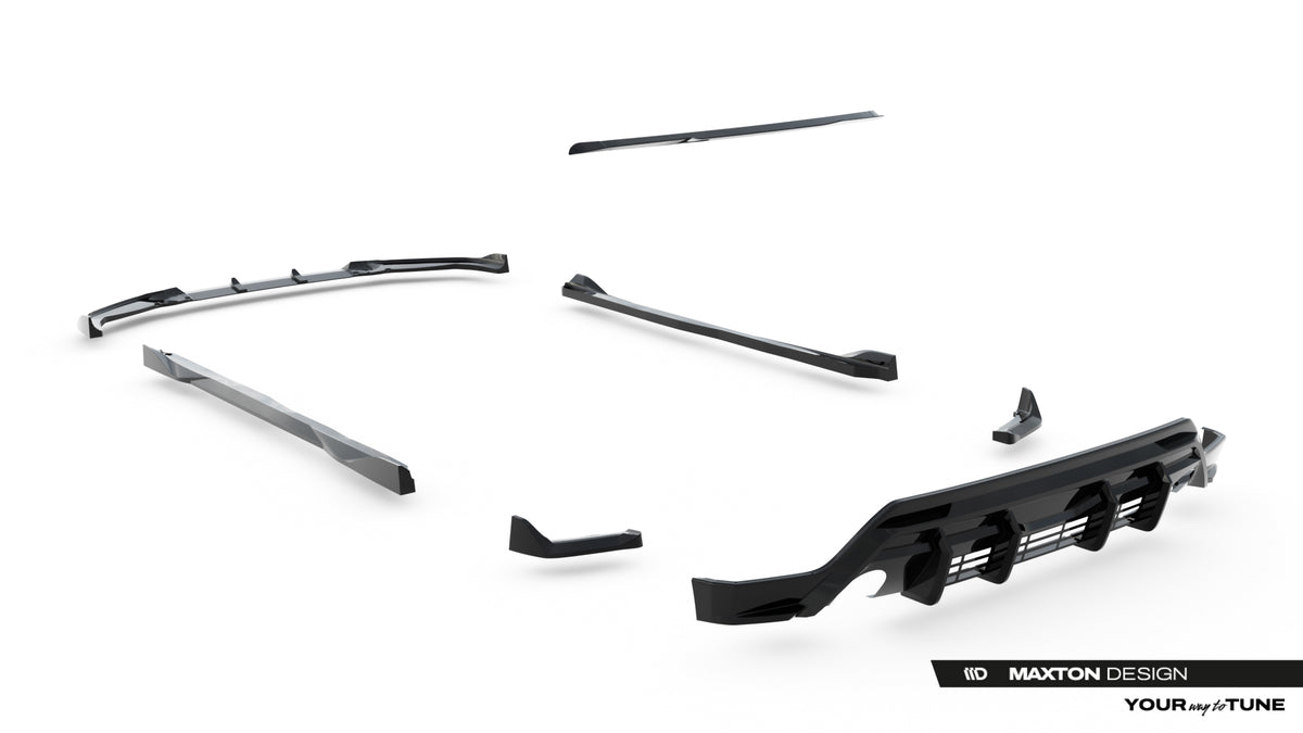 Frontspoiler Lippe, Seitenschweller, Heckdiffusor Toyota GR Yaris MK4 Facelift