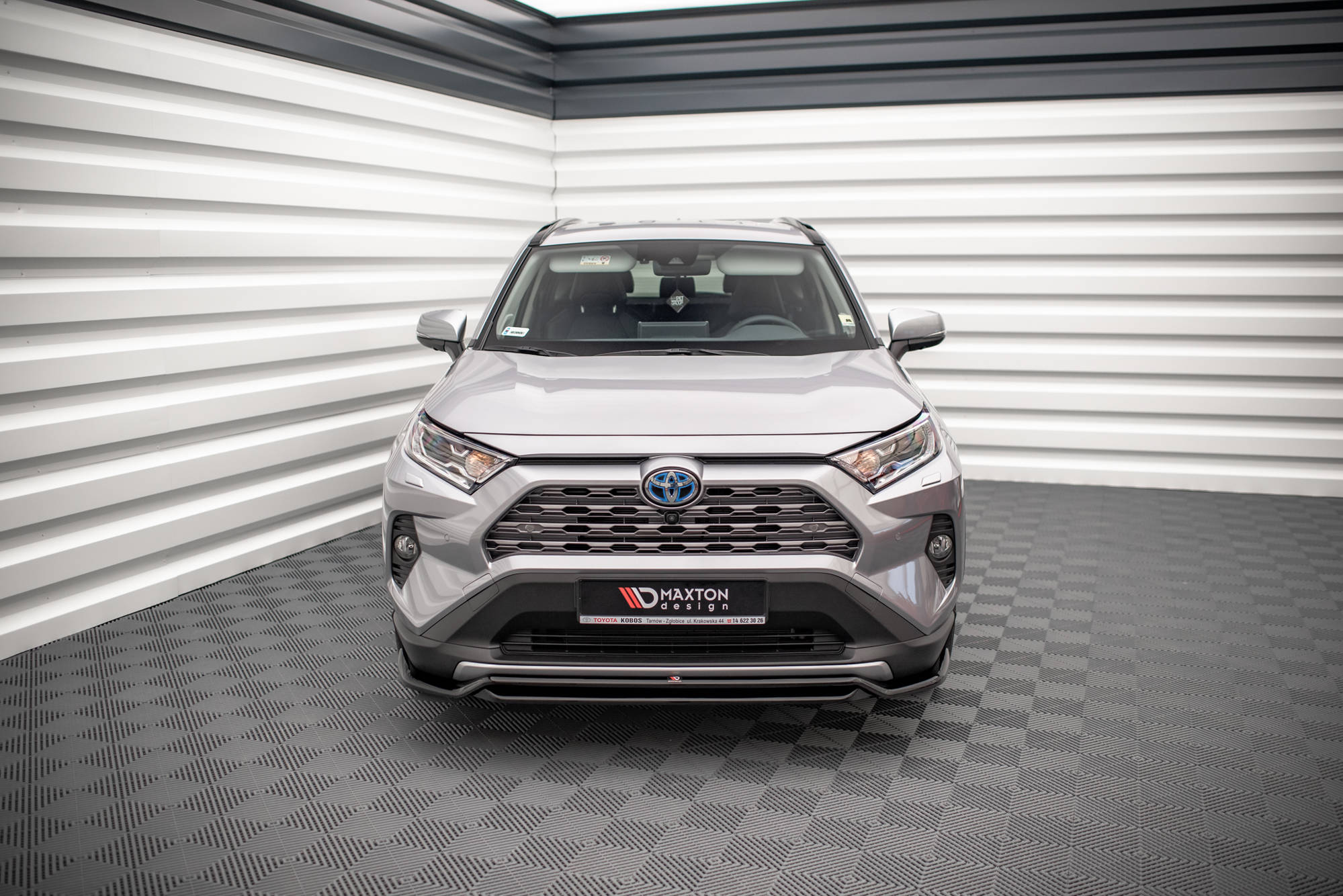Frontspoiler Lippe, Seitenschweller und Heckdiffusor Satz Toyota RAV4 Mk5