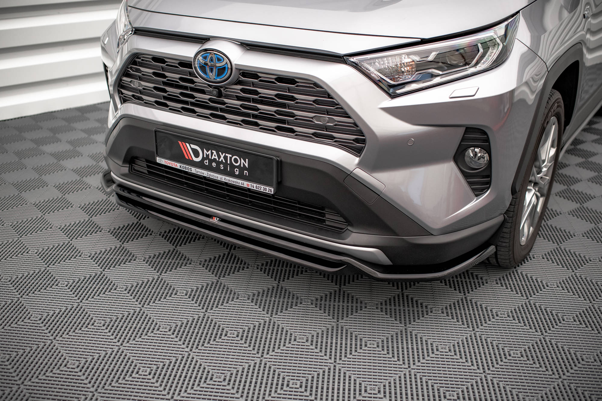 Frontspoiler Lippe, Seitenschweller und Heckdiffusor Satz Toyota RAV4 Mk5