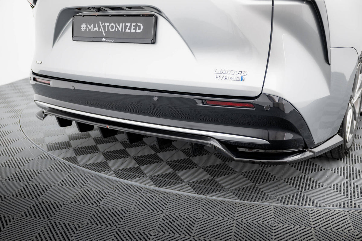 Frontspoiler Lippe, Seitenschweller und Heckdiffusor Satz Toyota Sienna Mk4