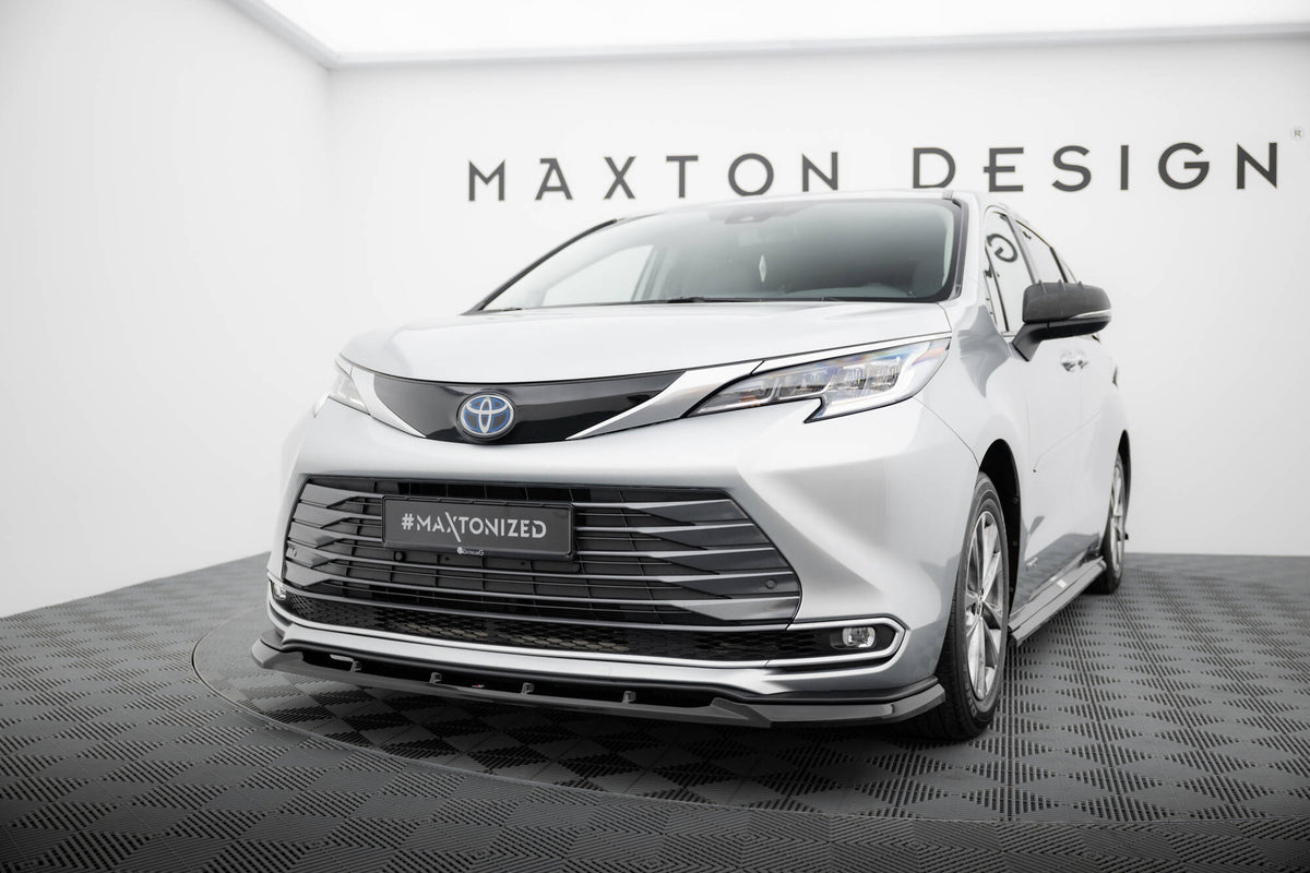 Frontspoiler Lippe, Seitenschweller und Heckdiffusor Satz Toyota Sienna Mk4