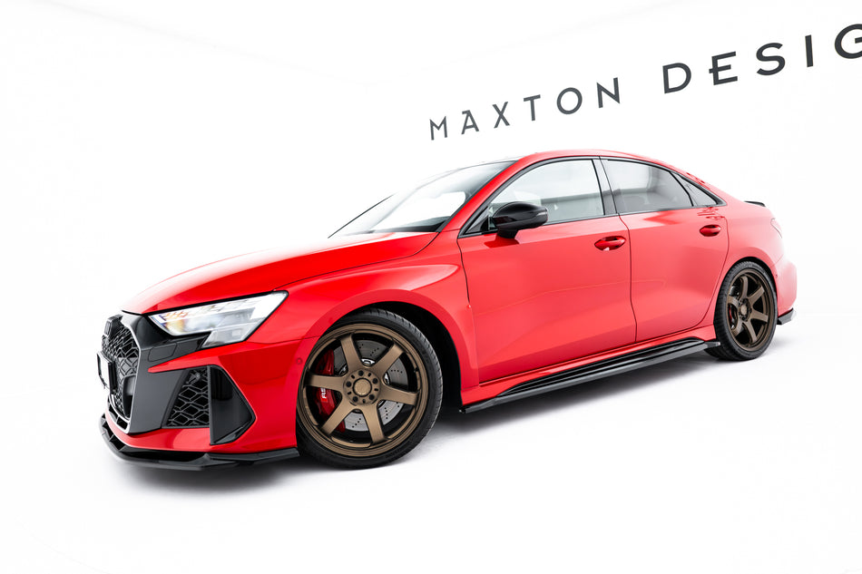 Frontspoiler Lippe, Seitenschweller, Heckdiffusor V.1 Audi RS3 Sedan 8Y Facelift
