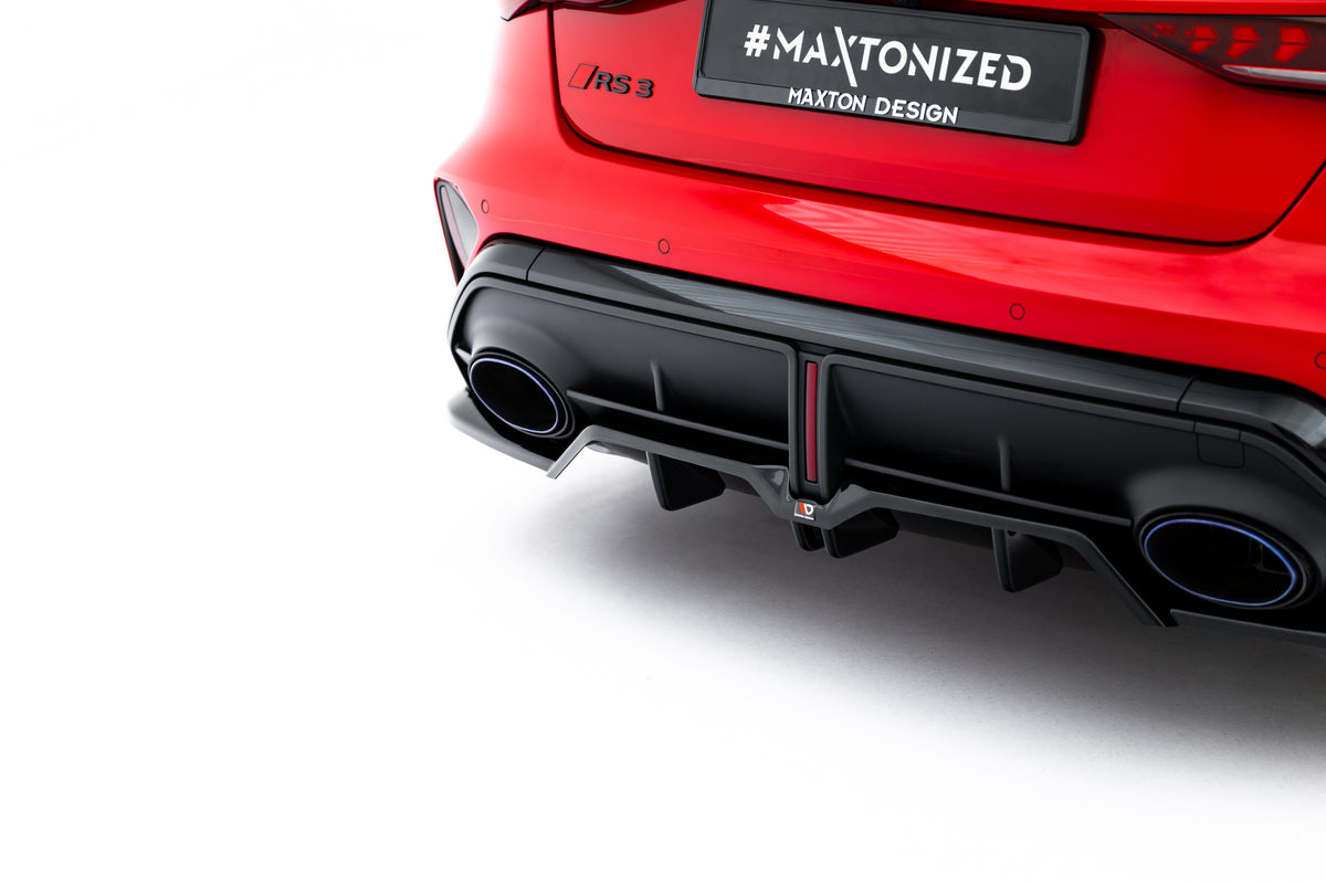 Frontspoiler Lippe, Seitenschweller, Heckdiffusor V.1 Audi RS3 Sedan 8Y Facelift