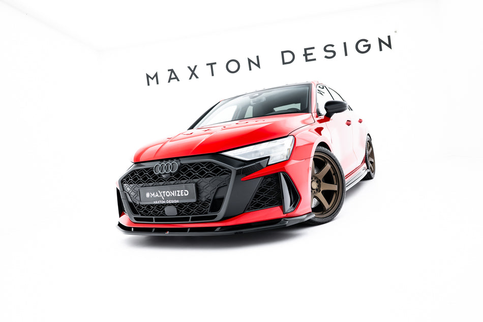 Frontspoiler Lippe, Seitenschweller, Heckdiffusor V.1 Audi RS3 Sedan 8Y Facelift