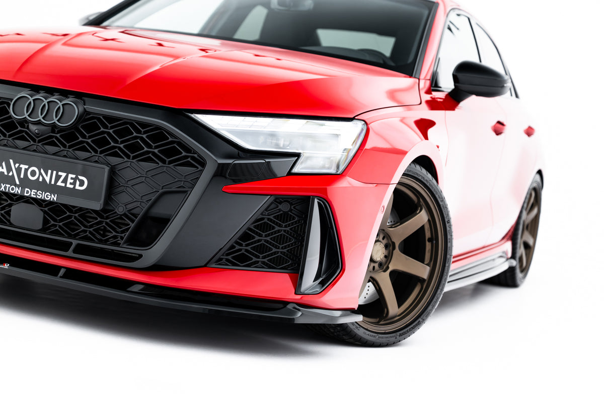 Frontspoiler Lippe, Seitenschweller, Heckdiffusor V.1 Audi RS3 Sedan 8Y Facelift