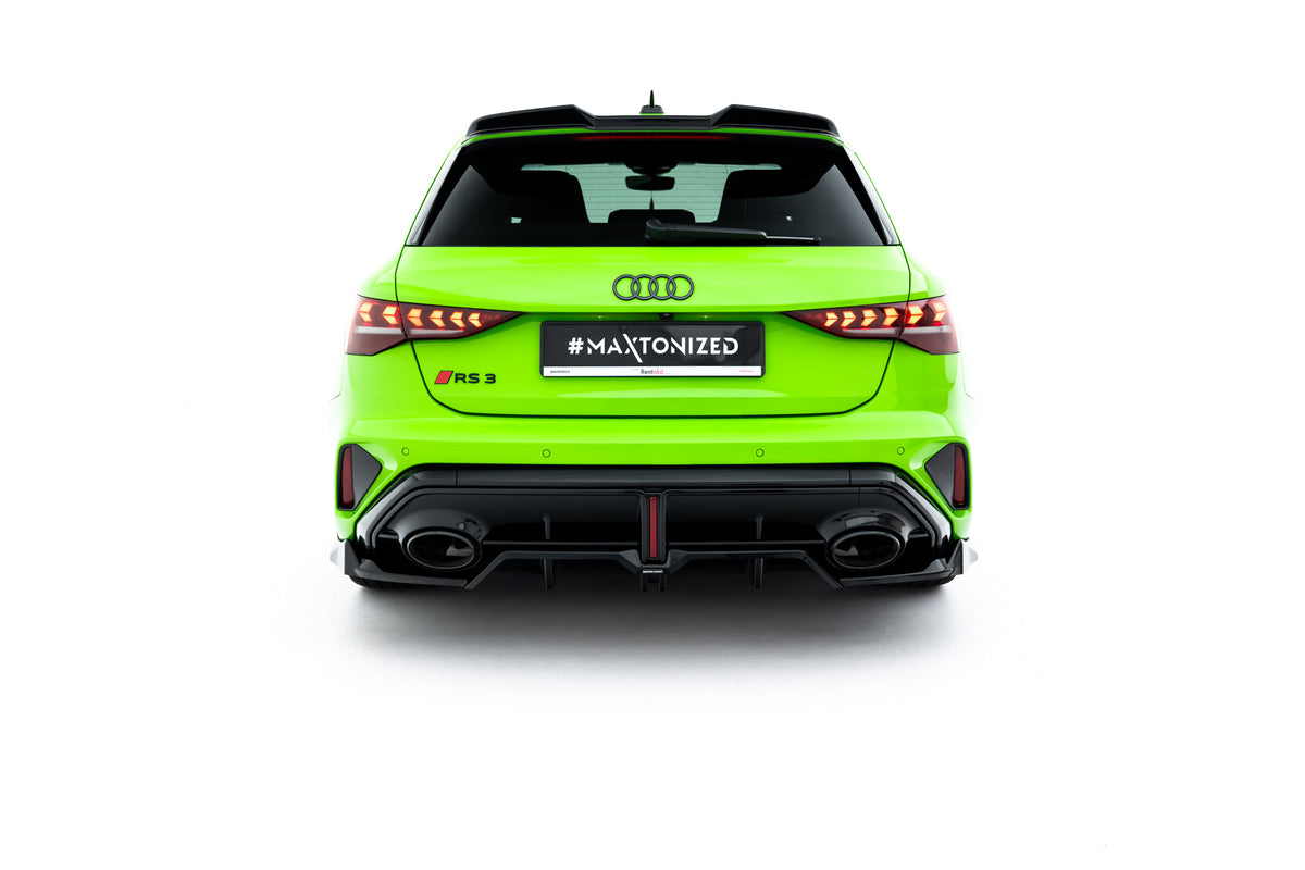 Frontspoiler Lippe, Seitenschweller, Heckdiffusor V.1 Audi RS3 Sportback 8Y Facelift