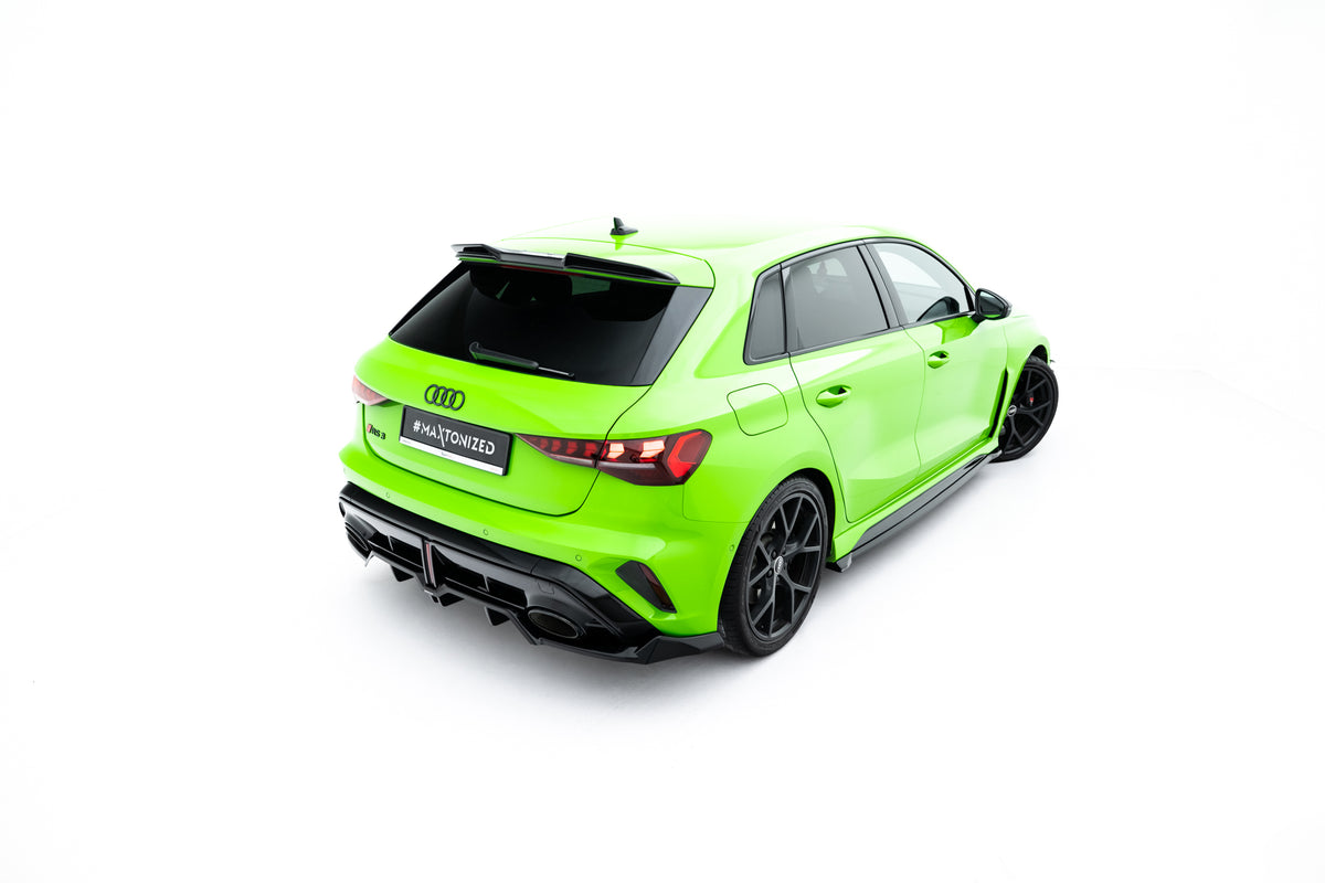 Frontspoiler Lippe, Seitenschweller, Heckdiffusor V.1 Audi RS3 Sportback 8Y Facelift