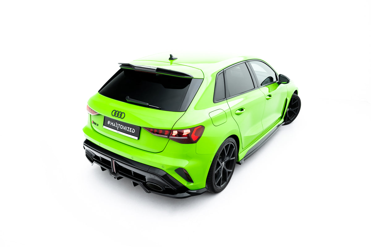 Frontspoiler Lippe, Seitenschweller, Heckdiffusor V.1 Audi RS3 Sportback 8Y Facelift