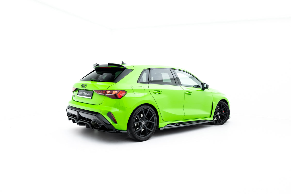 Frontspoiler Lippe, Seitenschweller, Heckdiffusor V.1 Audi RS3 Sportback 8Y Facelift