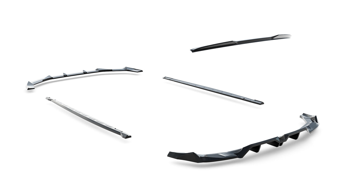 Frontspoiler Lippe, Seitenschweller, Heckdiffusor V.1 Audi RS3 Sportback 8Y Facelift