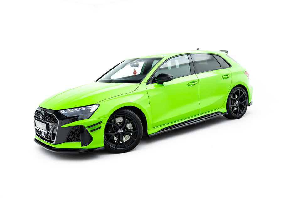 Frontspoiler Lippe, Seitenschweller, Heckdiffusor V.1 Audi RS3 Sportback 8Y Facelift