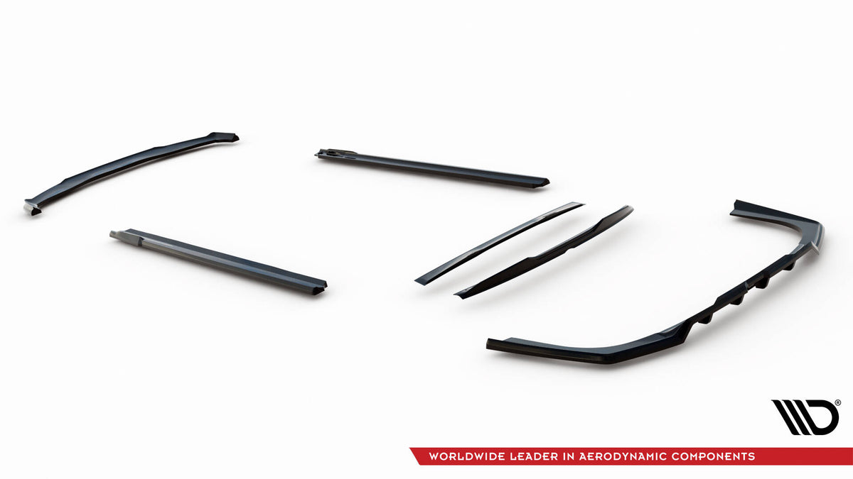Frontspoiler Lippe, Seitenschweller, Heckdiffusor V.1 BMW 740D / 740I M-PACK G70