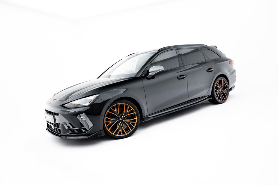 Frontspoiler Lippe, Seitenschweller, Heckdiffusor V.1 Cupra Leon ST MK1 Facelift