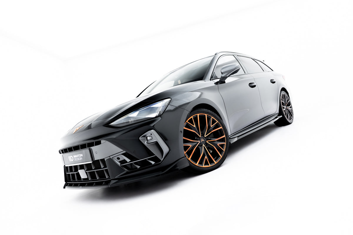 Frontspoiler Lippe, Seitenschweller, Heckdiffusor V.1 Cupra Leon ST MK1 Facelift
