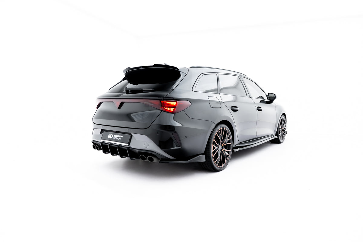 Frontspoiler Lippe, Seitenschweller, Heckdiffusor V.1 Cupra Leon ST MK1 Facelift