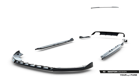 Frontspoiler Lippe, Seitenschweller, Heckdiffusor V.1 Cupra Leon ST MK1 Facelift
