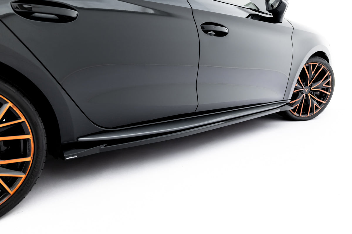 Frontspoiler Lippe, Seitenschweller, Heckdiffusor V.1 Cupra Leon ST MK1 Facelift