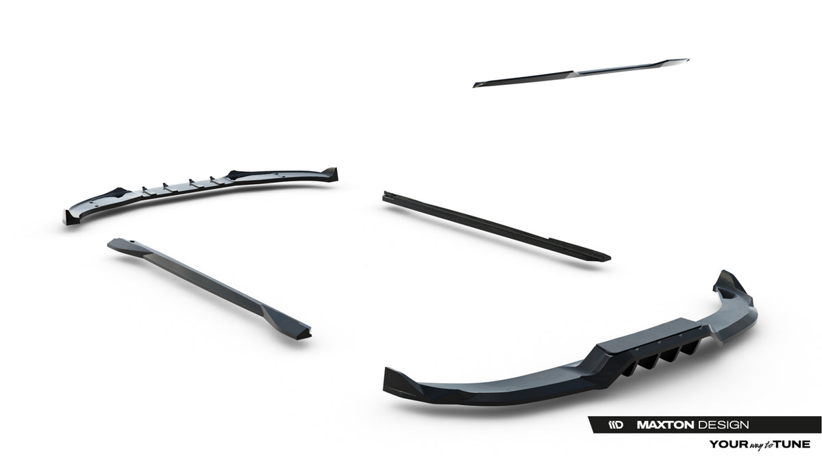 Frontspoiler Lippe, Seitenschweller, Heckdiffusor V.1 Cupra Terramar MK1 (Version ohne Anhängerkupplung)