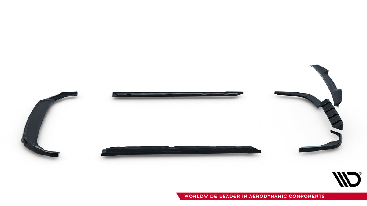 Frontspoiler Lippe, Seitenschweller, Heckdiffusor V.1 Skoda Superb Sedan MK4
