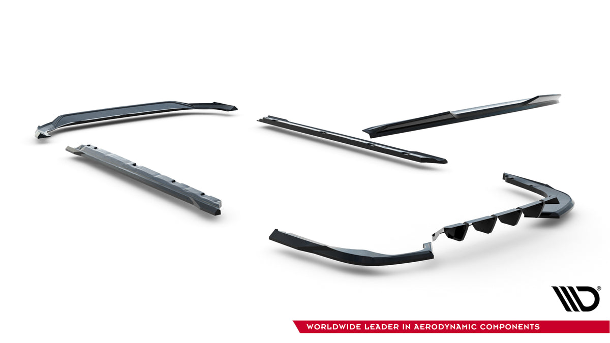 Frontspoiler Lippe, Seitenschweller, Heckdiffusor V.1 Skoda Superb Sedan MK4