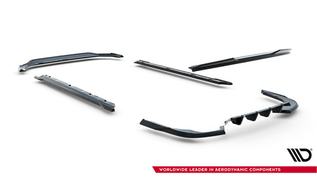 Frontspoiler Lippe, Seitenschweller, Heckdiffusor V.1 Skoda Superb Sedan MK4