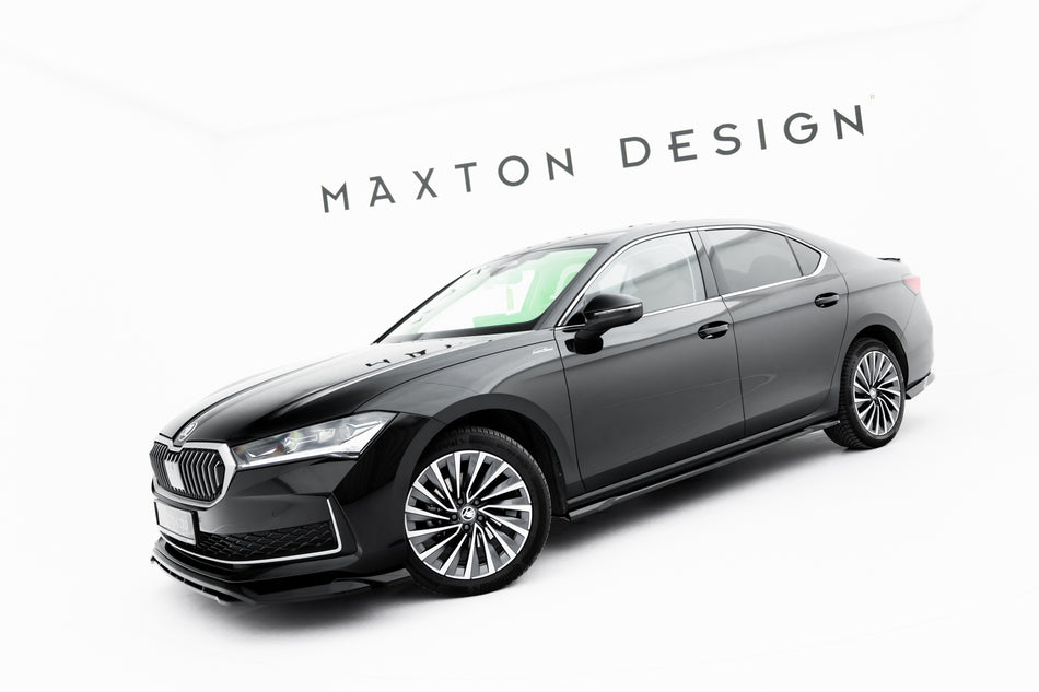 Frontspoiler Lippe, Seitenschweller, Heckdiffusor V.1 Skoda Superb Sedan MK4