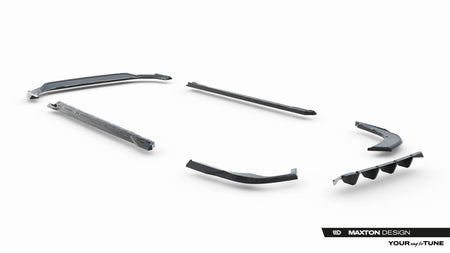 Frontspoiler Lippe, Seitenschweller, Heckdiffusor V.1 Skoda Superb Sportline MK4