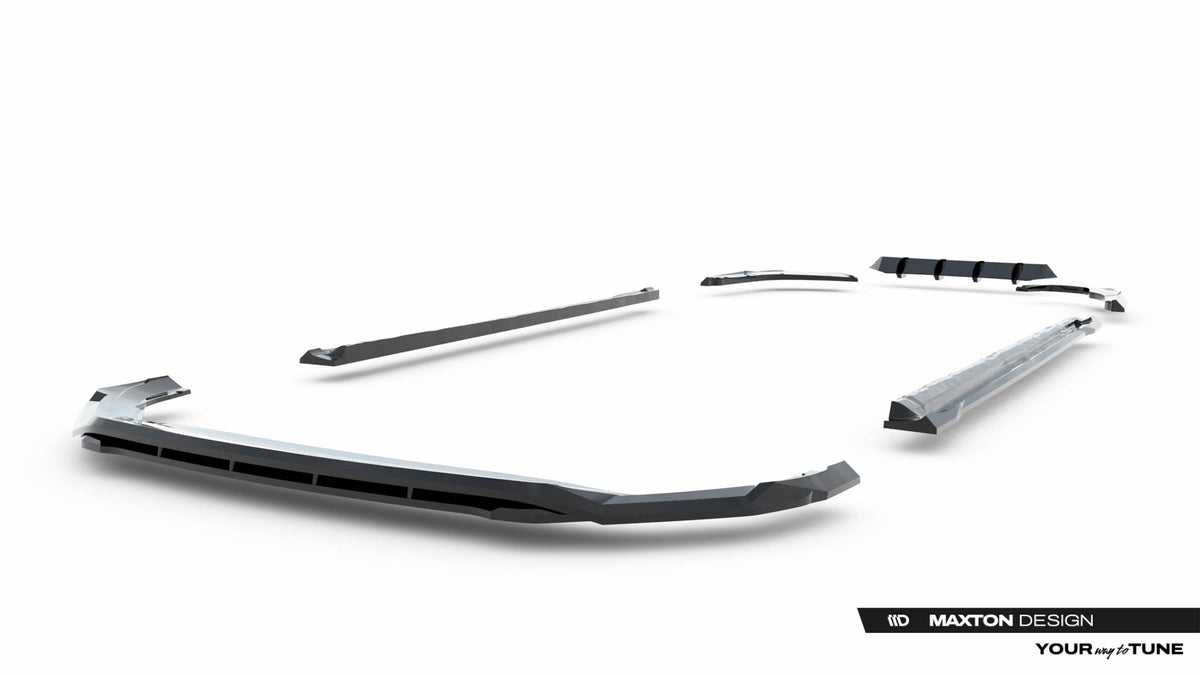 Frontspoiler Lippe, Seitenschweller, Heckdiffusor V.1 Skoda Superb Sportline MK4