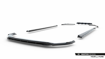 Frontspoiler Lippe, Seitenschweller, Heckdiffusor V.1 Skoda Superb Sportline MK4