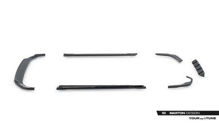 Frontspoiler Lippe, Seitenschweller, Heckdiffusor V.1 Skoda Superb Sportline MK4