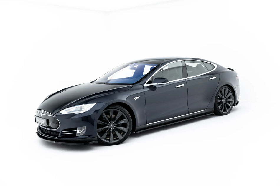 Frontspoiler Lippe, Seitenschweller, Heckdiffusor V.1 Tesla Model S MK1